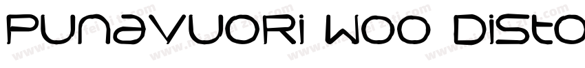 Punavuori W00 Distor字体转换